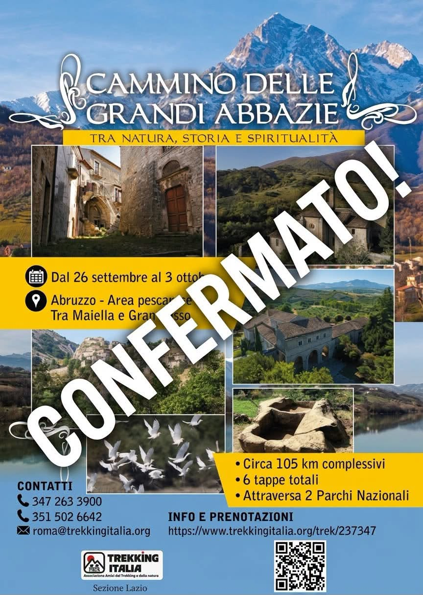 Cammino delle Grandi Abbazie