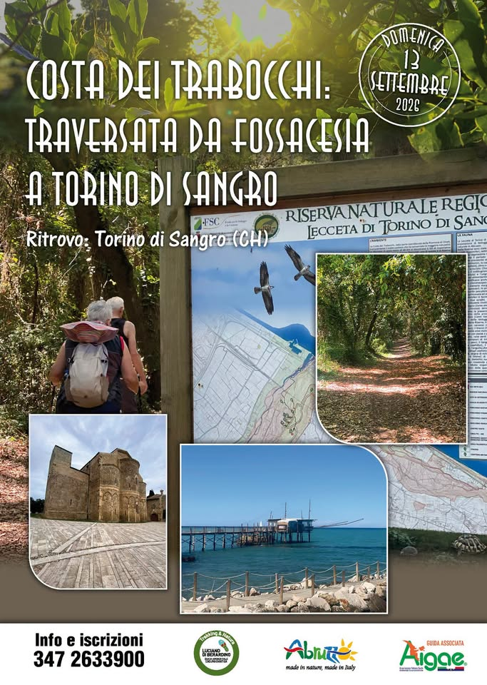 Costa dei Trabocchi: Traversata da Fossacesia a Torino di Sangro