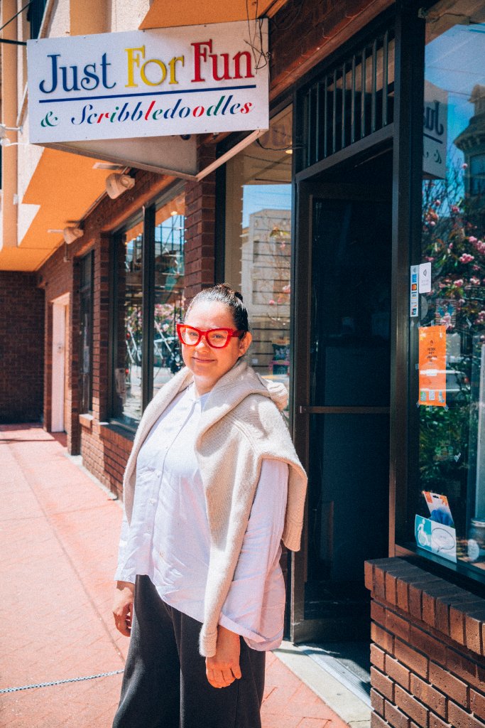 Michelle becomes owner of Just For Fun