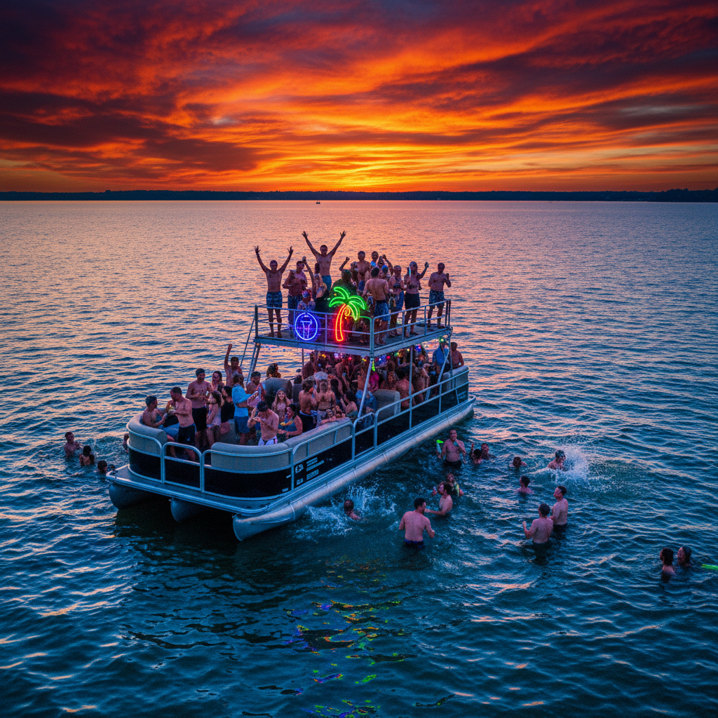 Pontoon party