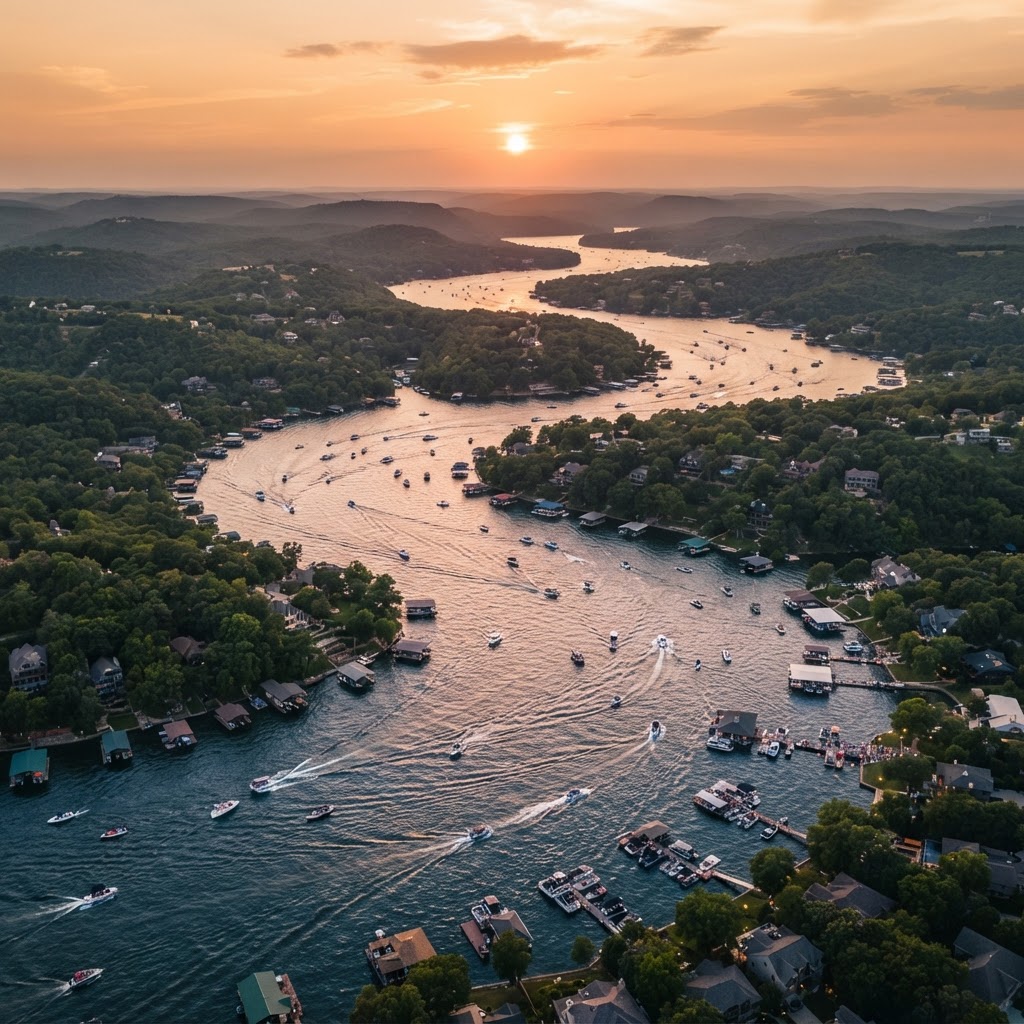 Party Cove on the Ozarks