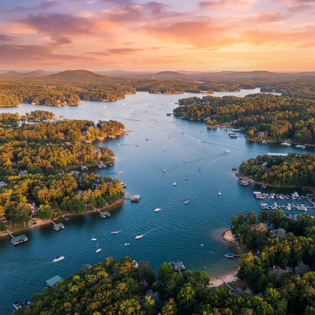 Lanier's Endless Coves