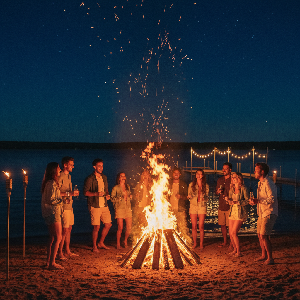 Bonfire party