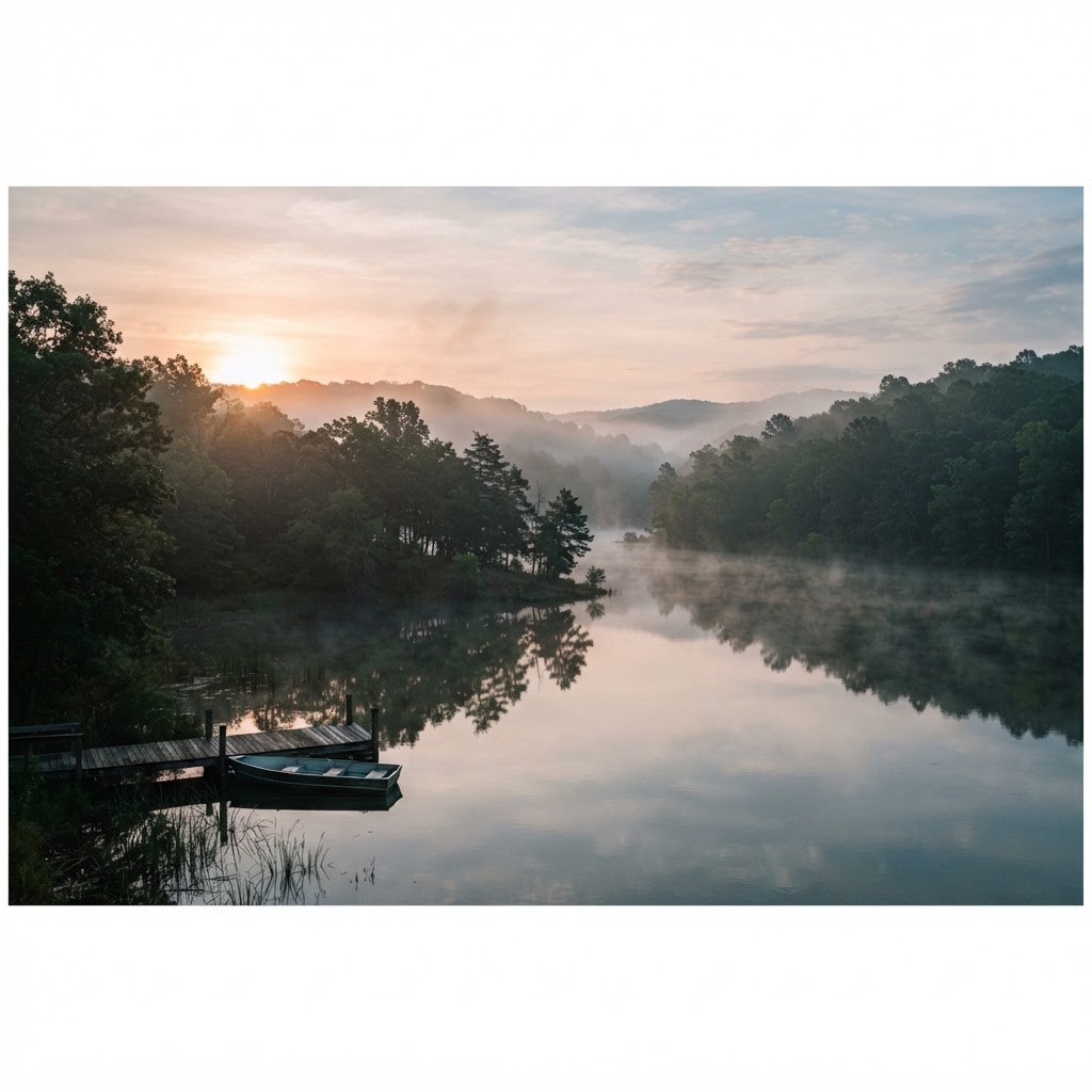 Mark Twain Lake at Dawn