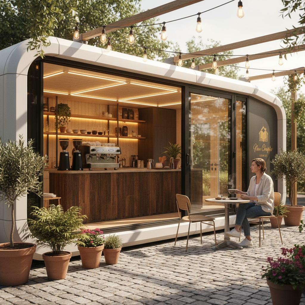 The Coffee Dock Opportunity: How Our Pod Is Helping Irish Entrepreneurs Go Independent — New Chapter Homes blog