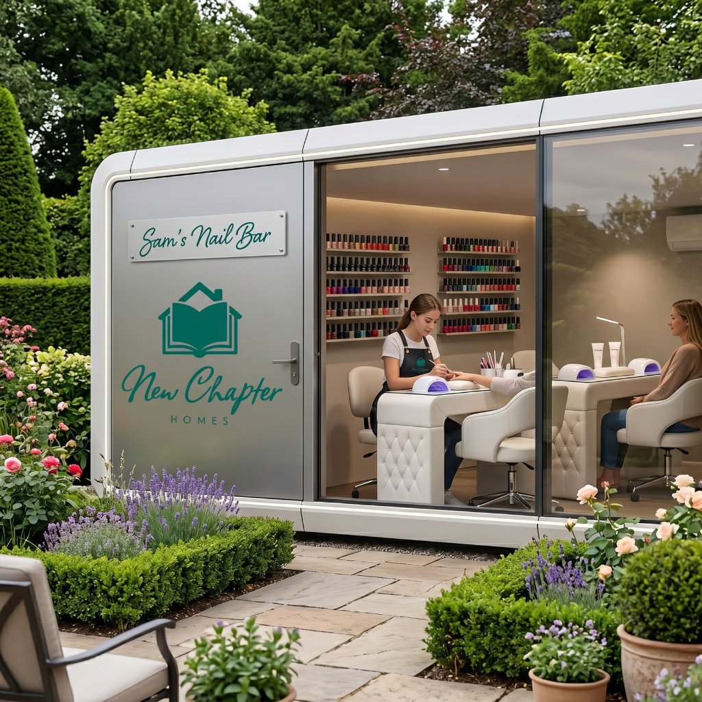 The Beauty Pod: How Nail & Hair Professionals Are Going Independent with Modular Salons — New Chapter Homes blog