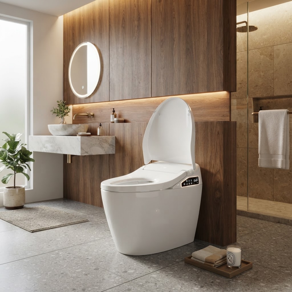 Smart Toilets fitted as standard in a New Chapter modular home