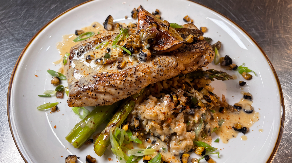 Red Snapper A La Plancha