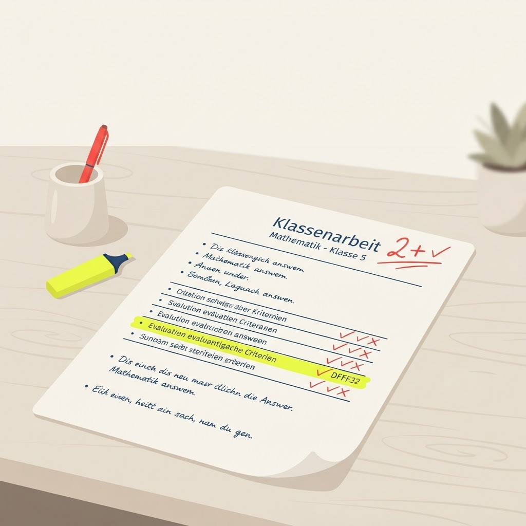 What Is an Erwartungshorizont? A Parent's Guide to Understanding Grades in German Schools