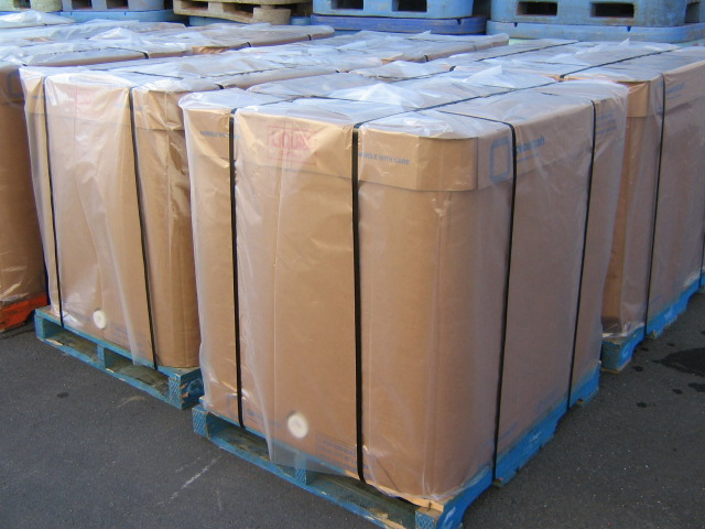 860 kg Tote — Liquid Contents Sealed