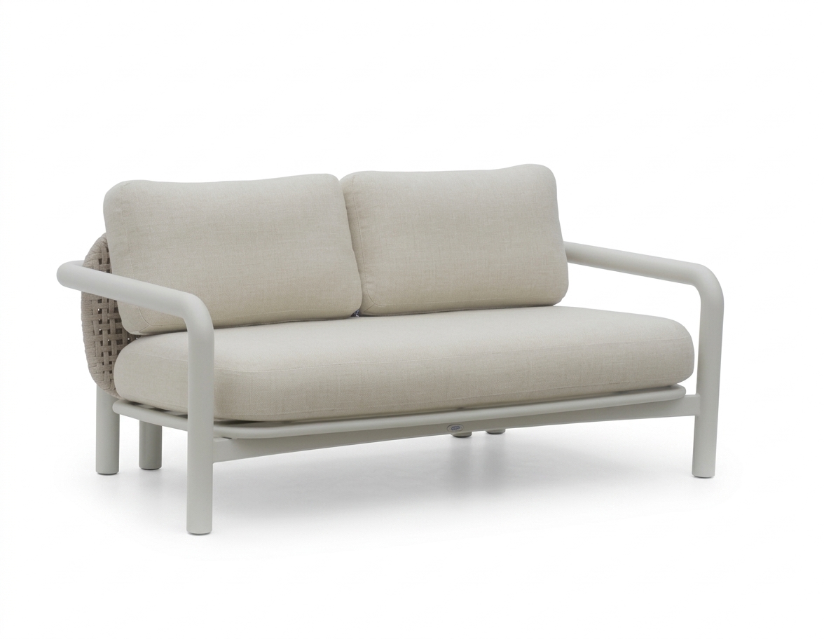 Sofá Arco 2 Plazas — Beige