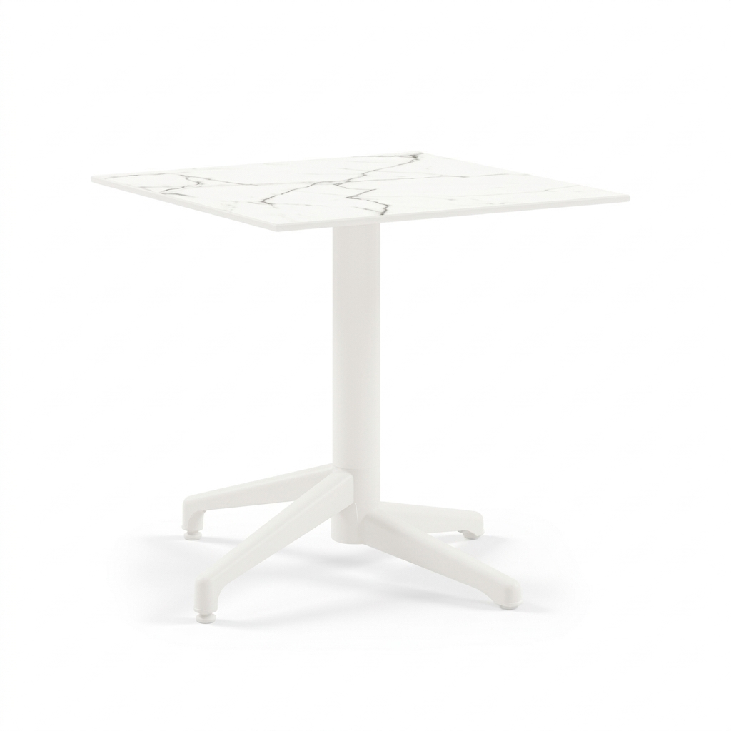 Mesa Moon Cuadrada — Blanco
