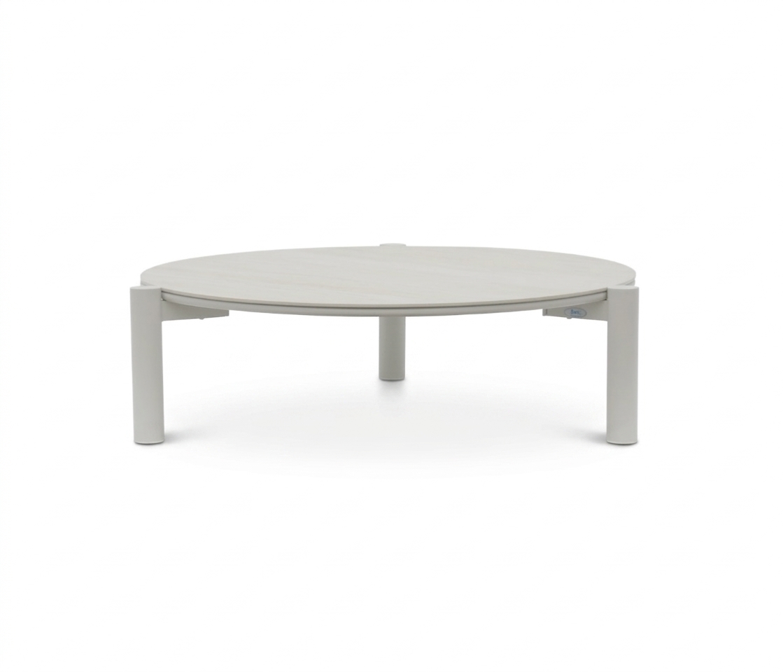 Mesa de Centro Arco — Beige