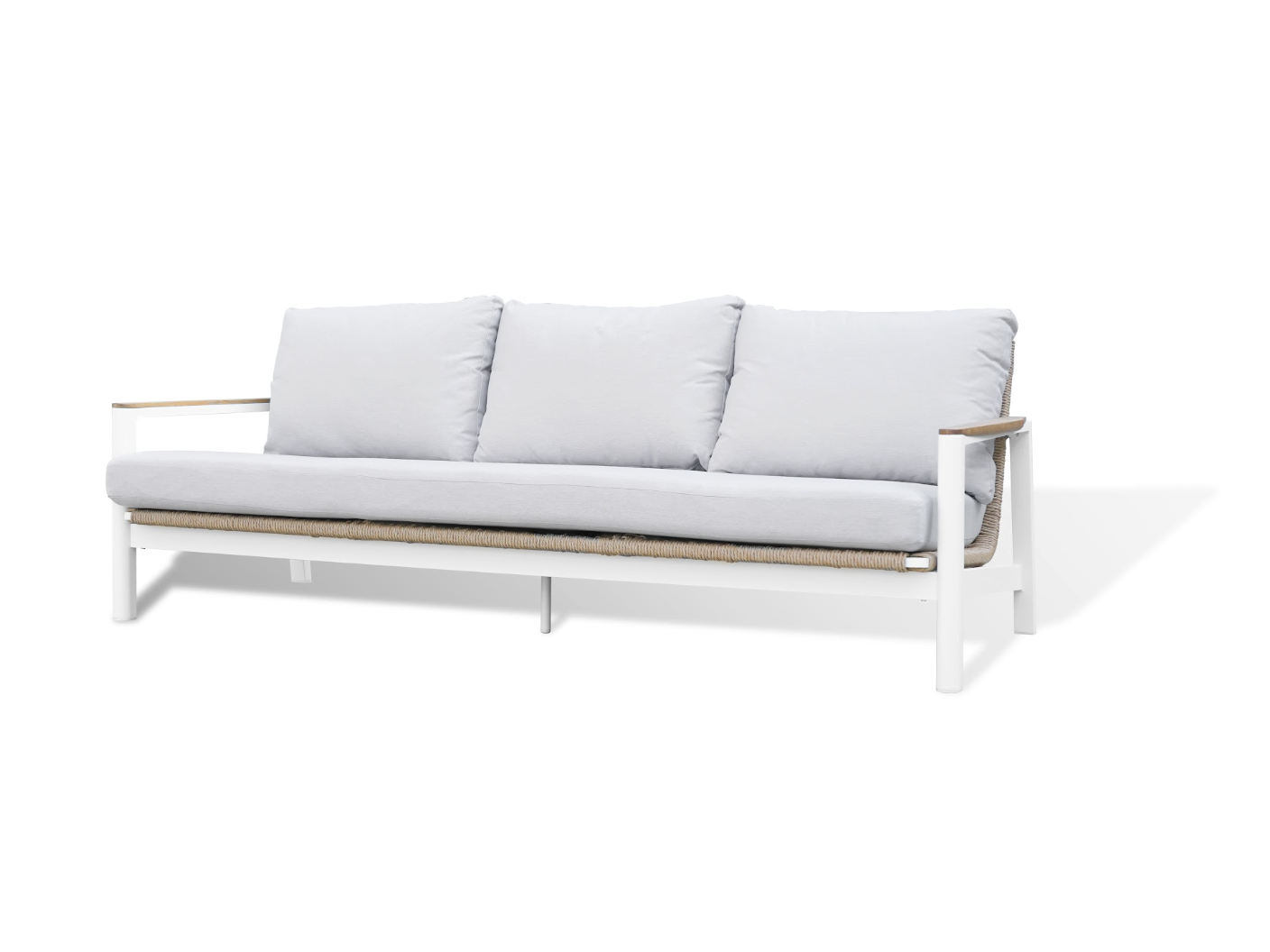 Sillón de 3 Plazas Reyne — Blanco