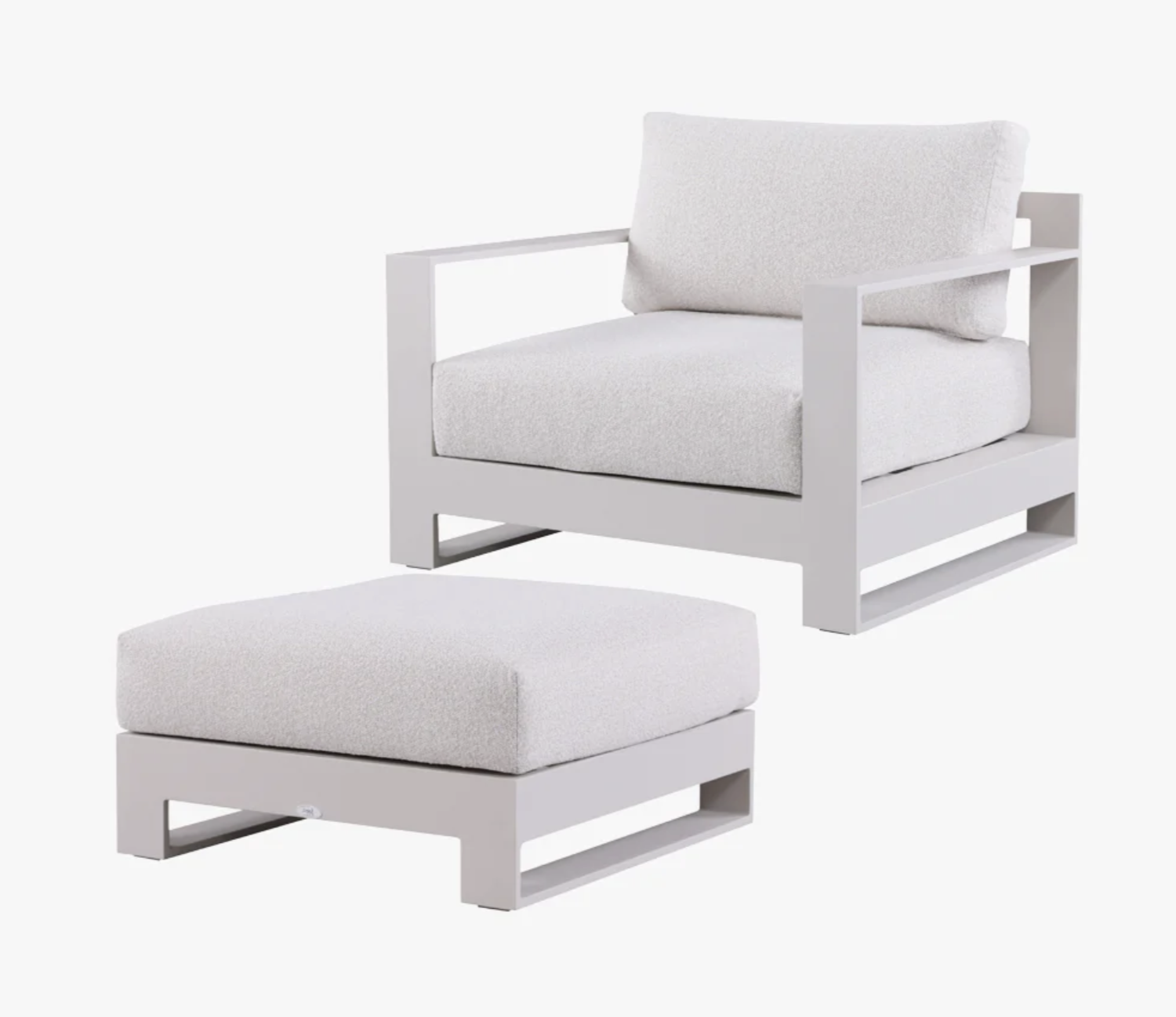 Sillón Lounge con Ottoman Diamante