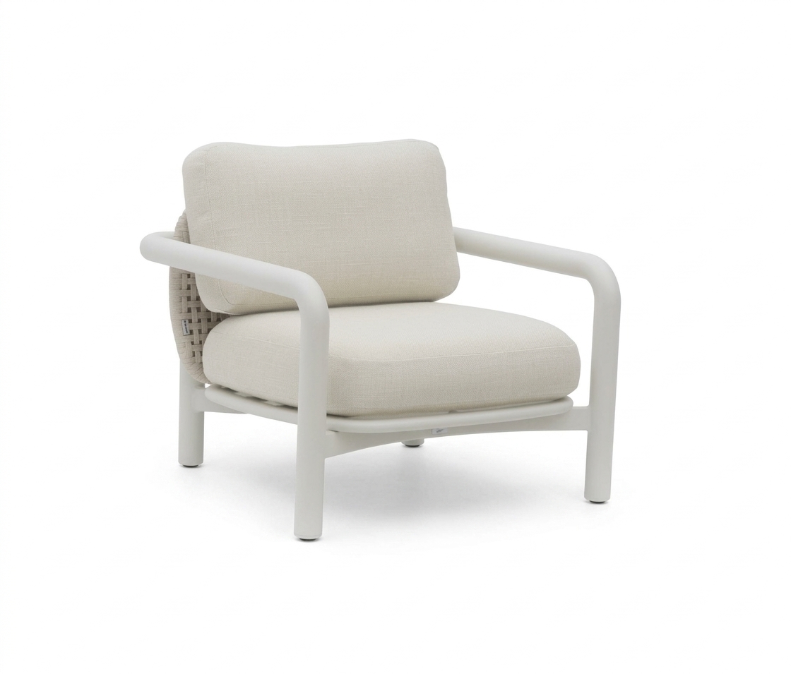 Sillón Individual Arco — Beige