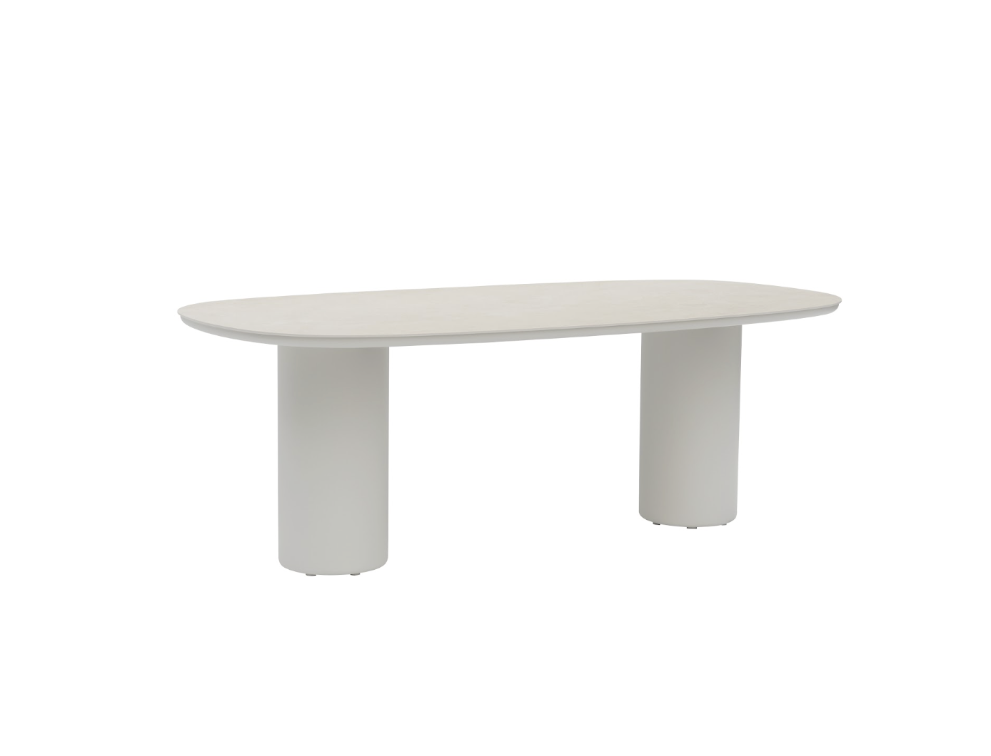 Mesa de Comedor Oasis 210 en acabado Beige, vista alternativa