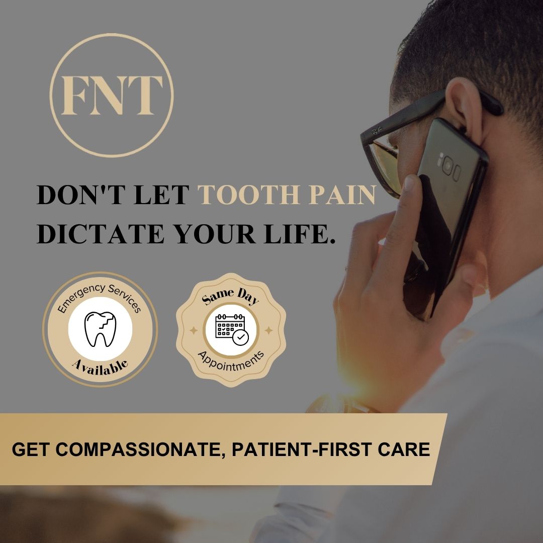 Don't let tooth pain dictate your life — Fixed New Teeth emergency services
