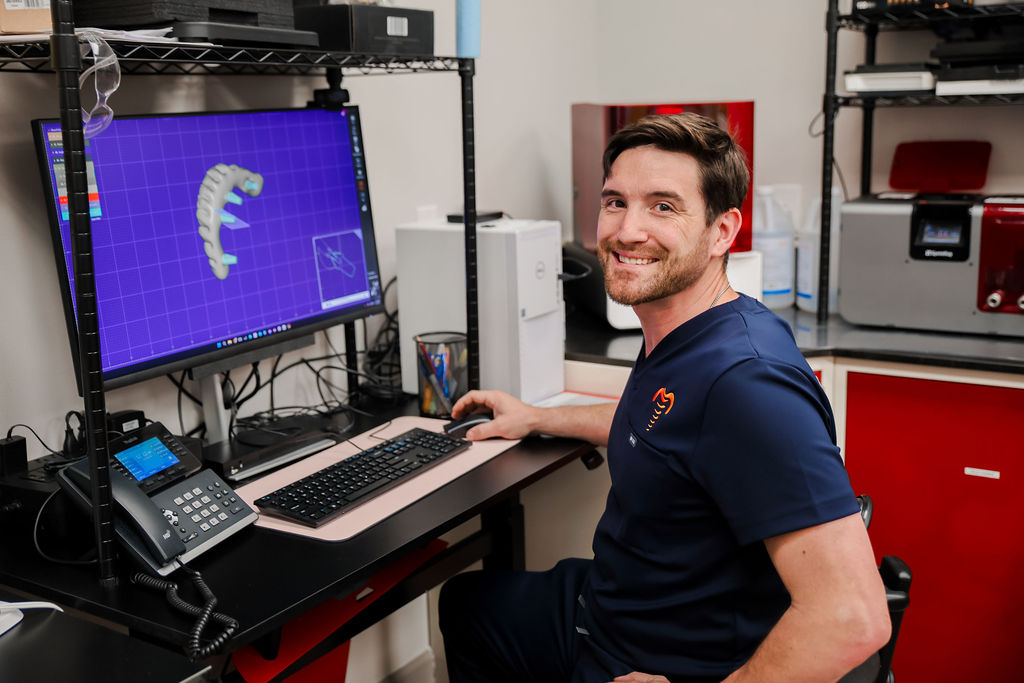On-site digital lab at Fixed New Teeth