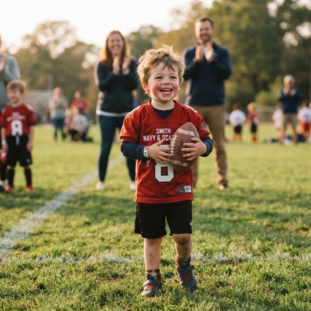 Little First Downs flag football for ages 3–8 — North Toronto Sentinels