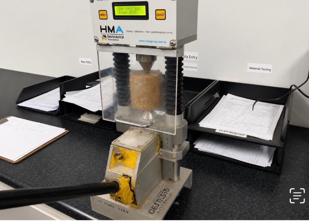 Laboratory testing equipment