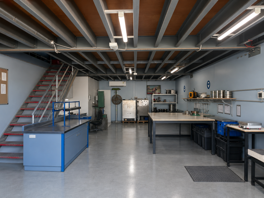 CSTS Glendenning laboratory interior