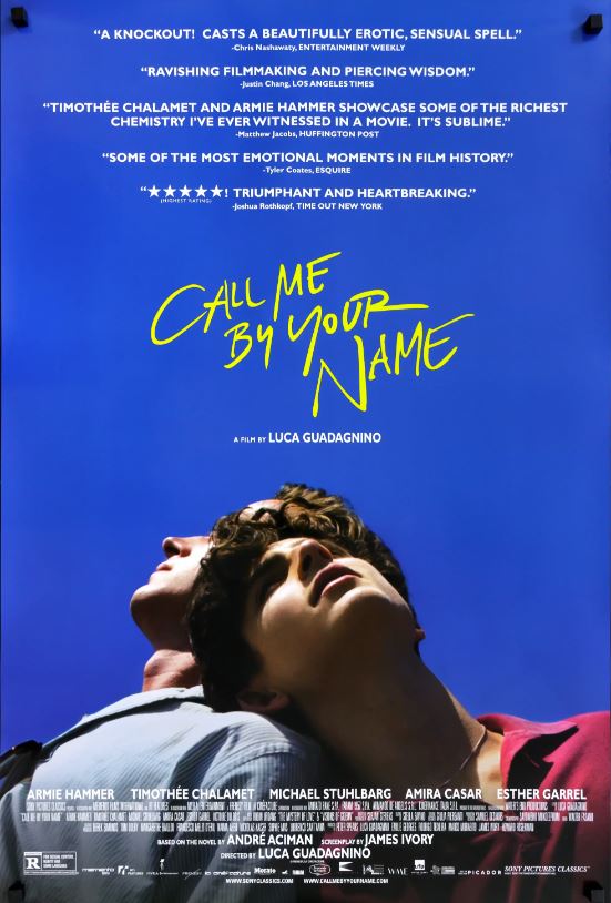 Call Me By Your Name poster