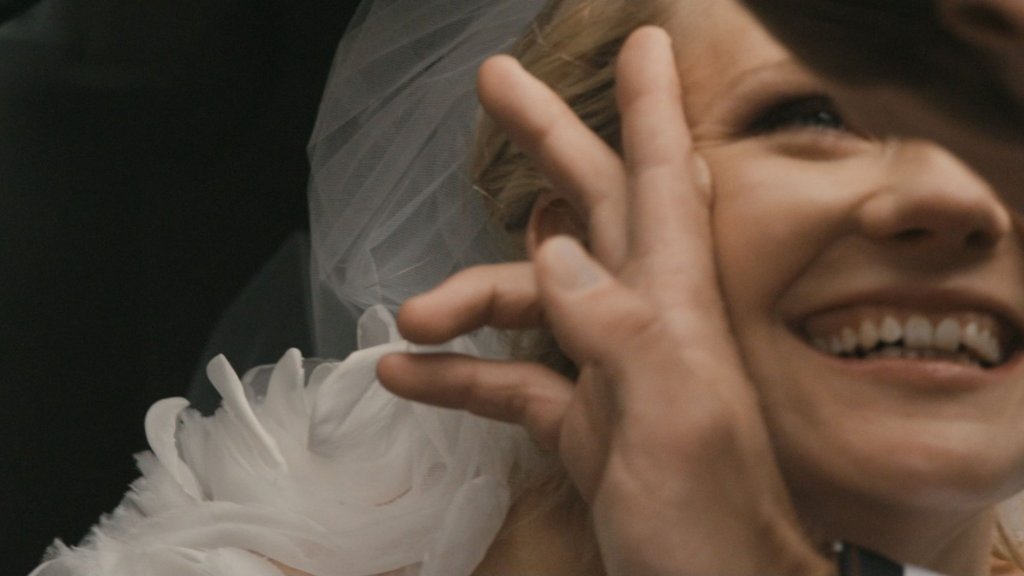 Bride smiling — Marie
