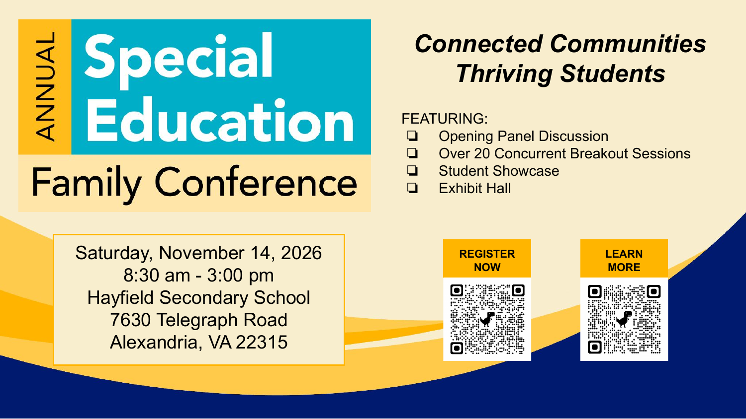 Annual Special Education Family Conference