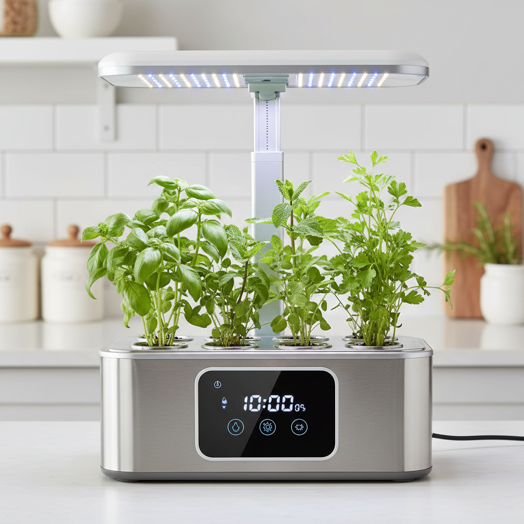 AeroGarden Harvest Touch in Black