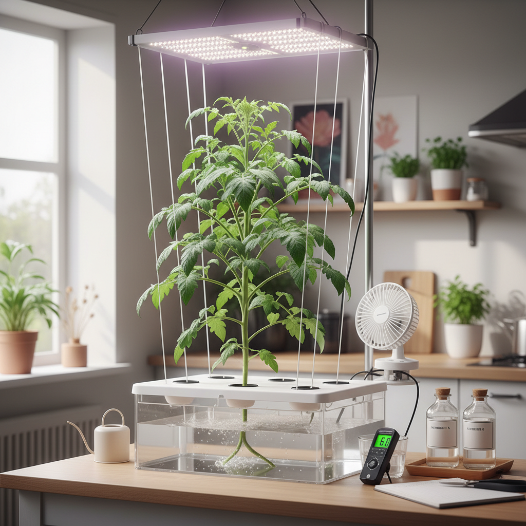 Hydroponic Tomatoes Not Flowering? 9 Beginner-Friendly Fixes That Work