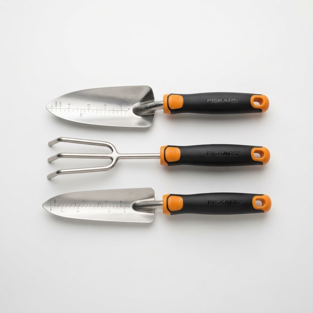 Fiskars 3-Piece Garden Hand Tool Set