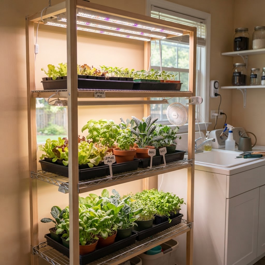 Best Grow Lights for Indoor Vegetable Gardens: A Beginner-Friendly Guide