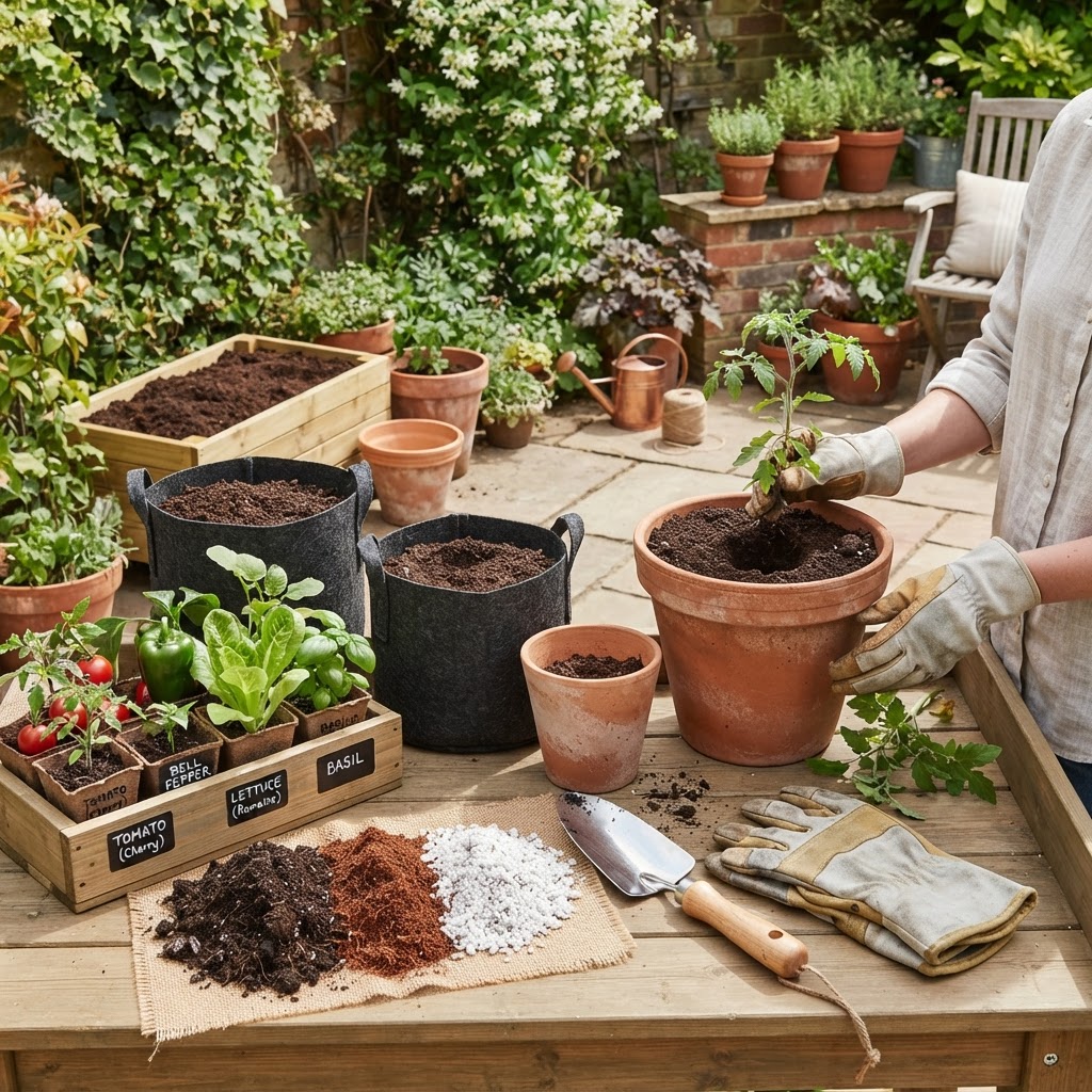 Best Soil Mix for Container Vegetable Gardening: A Simple Recipe for Healthy Plants