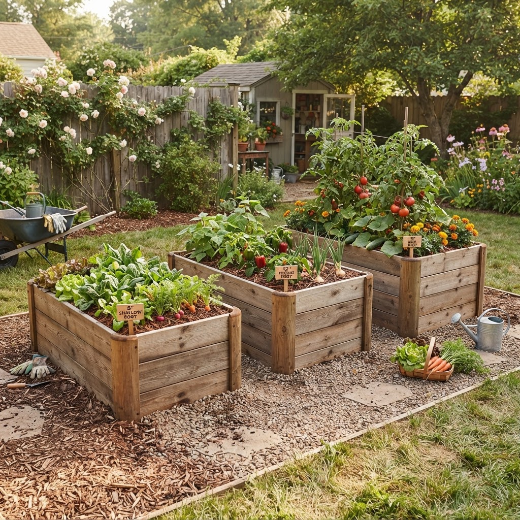 Best Raised Bed Depth for Growing Vegetables: A Beginner-Friendly Guide