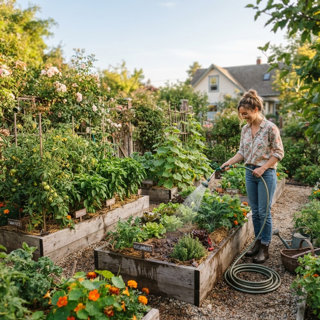 How Often Should I Water Raised Beds? A Beginner’s Guide to Healthy Vegetables