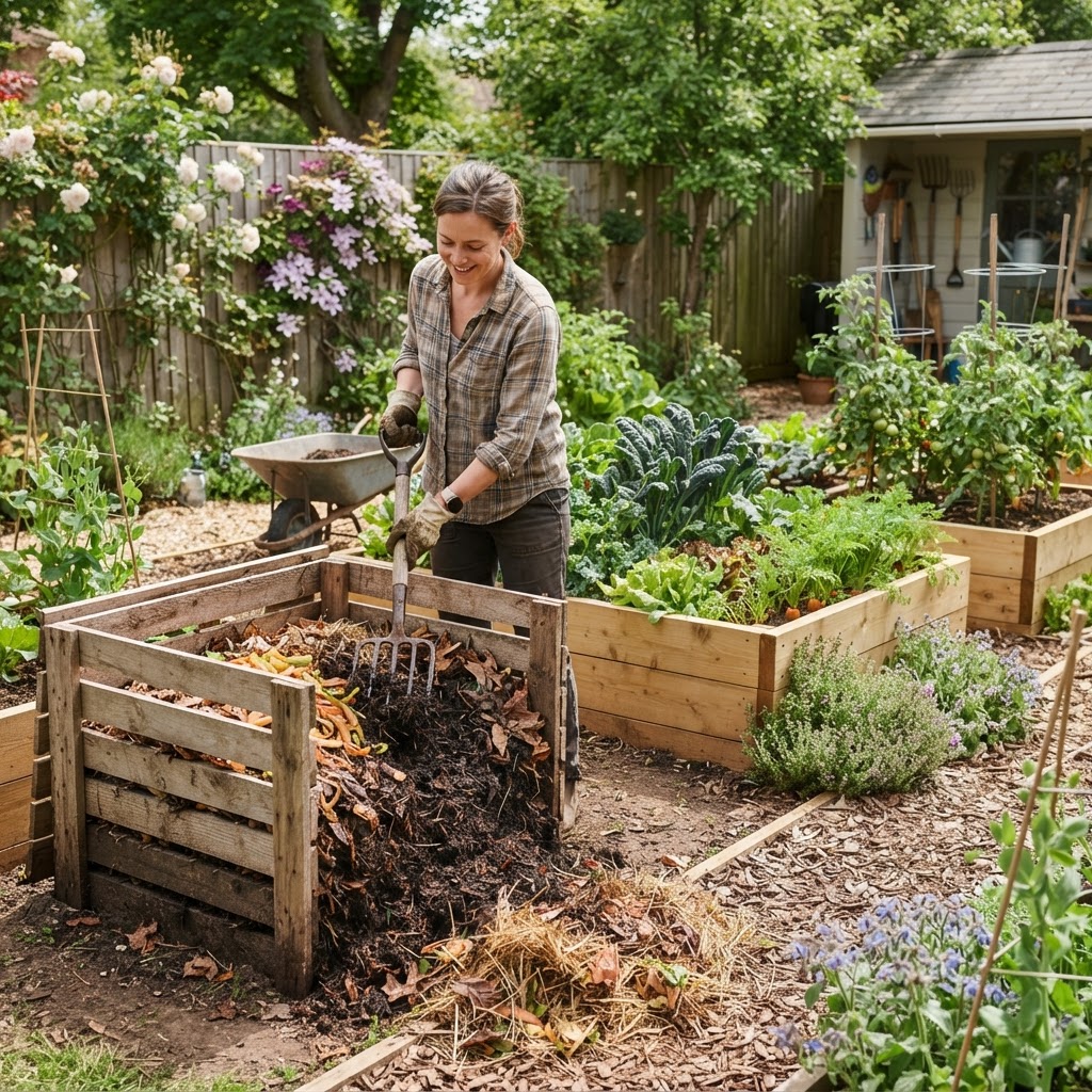 How to Make Compost for Vegetable Gardens: A Simple Beginner’s Guide