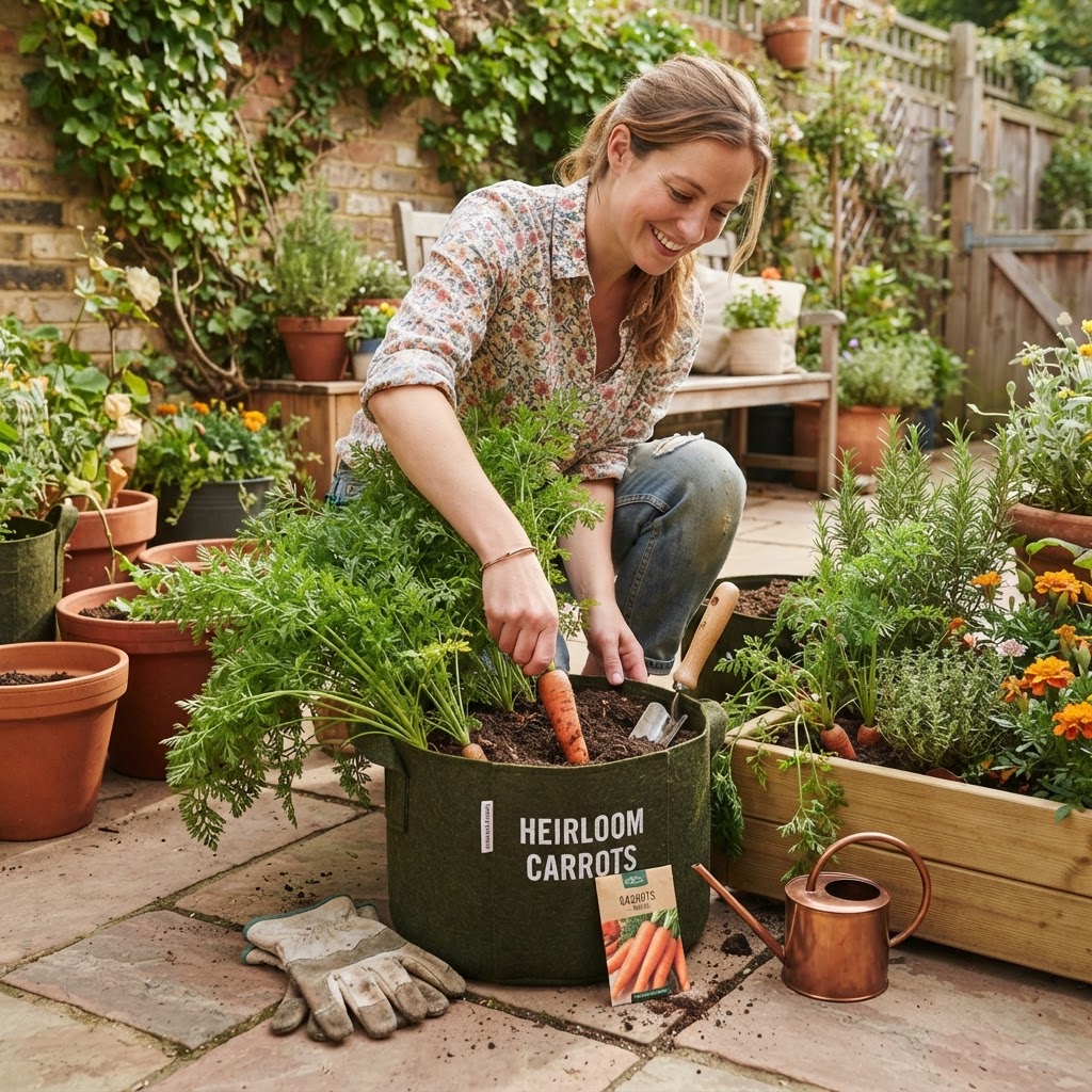 How to Grow Carrots in Containers: A Beginner-Friendly Step-by-Step Guide