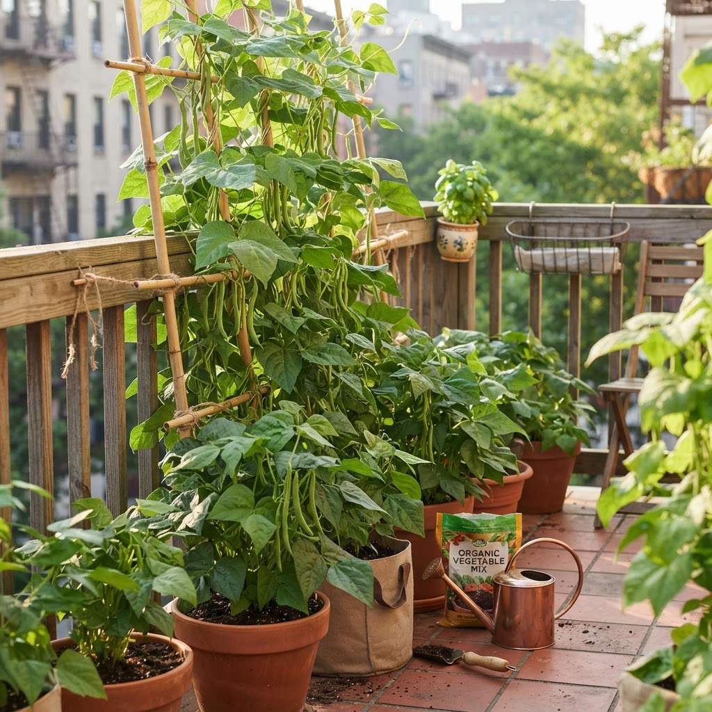 How to Grow Beans in Small Spaces: Easy Container and Vertical Gardening Guide
