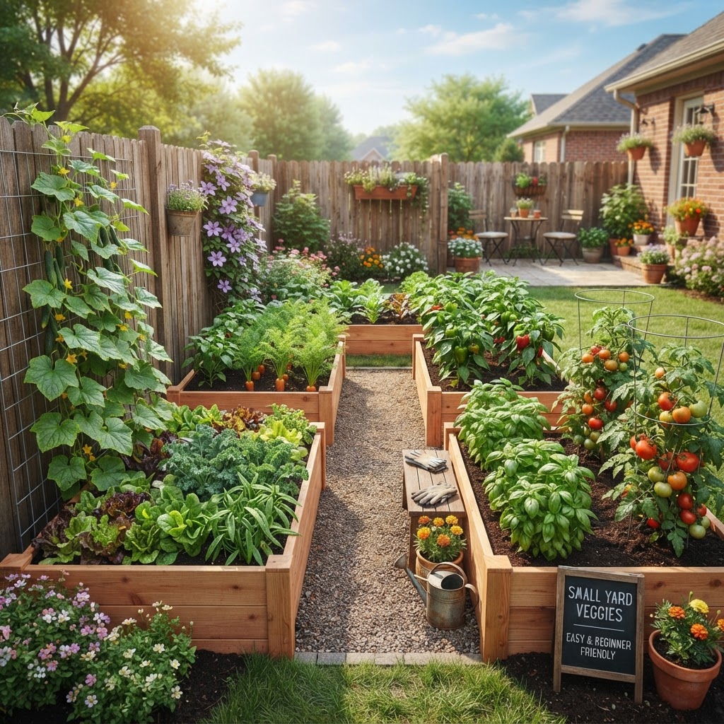 Best Vegetables for Small Backyards: 15 Easy Crops for a Productive Garden