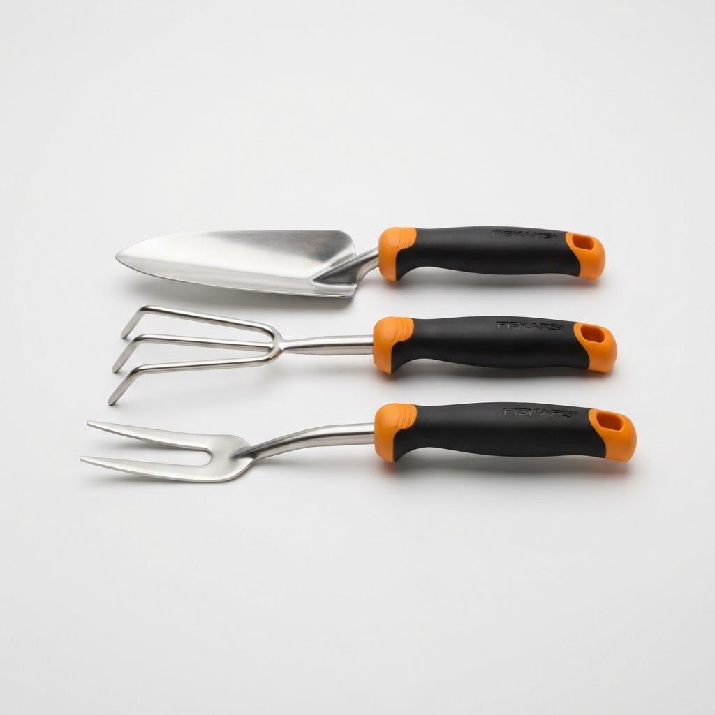 Fiskars Ergonomic Garden Tool Set (3 Piece)
