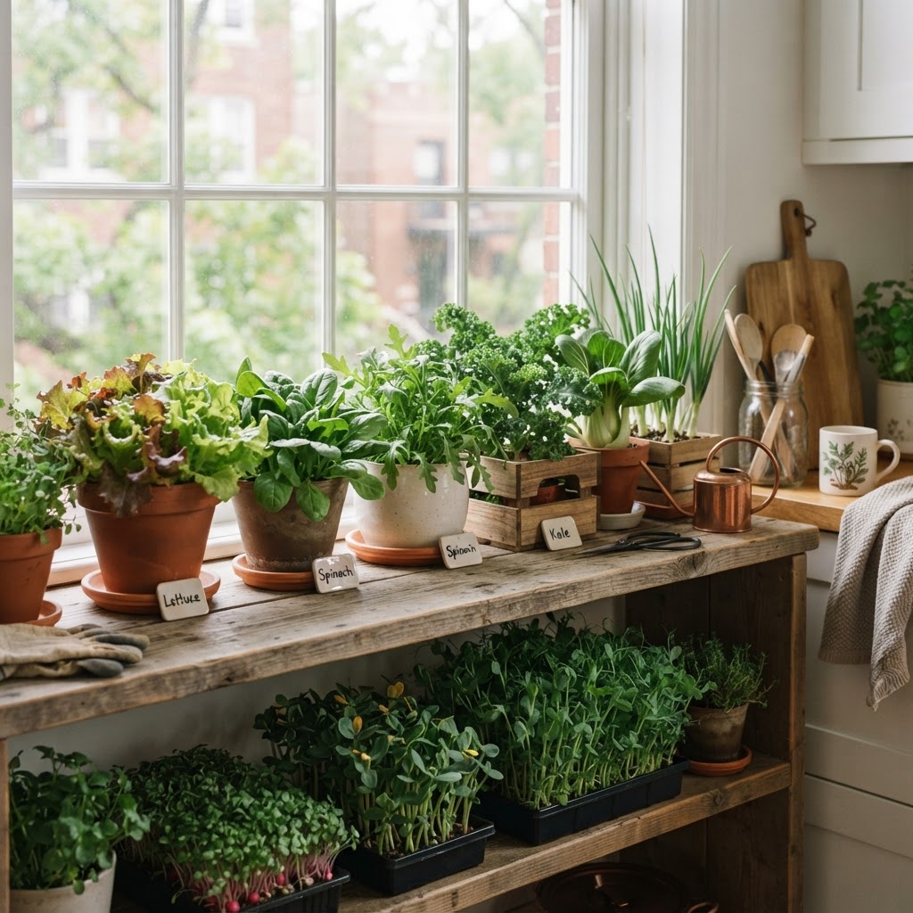 Best Low Light Vegetables for Indoor Growing: Easy Crops for Small, Shady Spaces