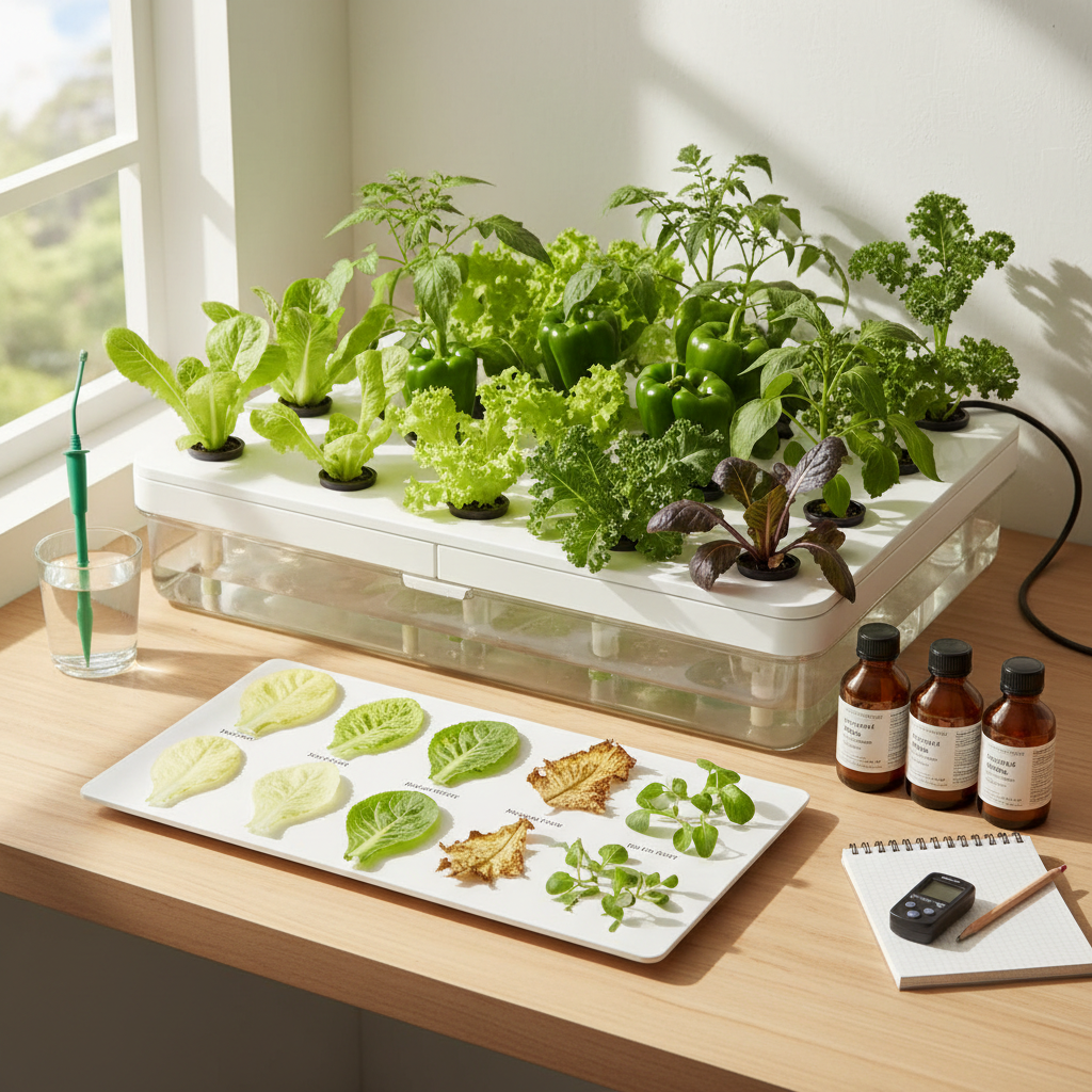 Hydroponic Nutrient Deficiency Chart for Beginners: Spot Problems and Fix Them Fast