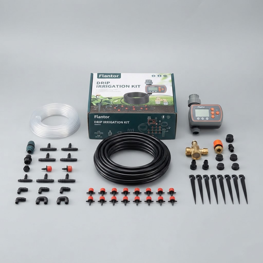 Flantor Drip Irrigation System Kit