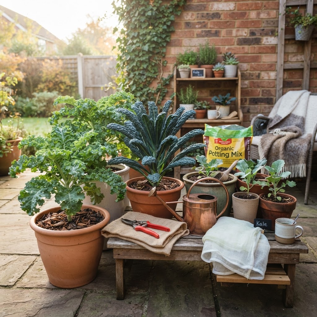 How to Grow Kale in Containers Year Round: A Beginner-Friendly Guide