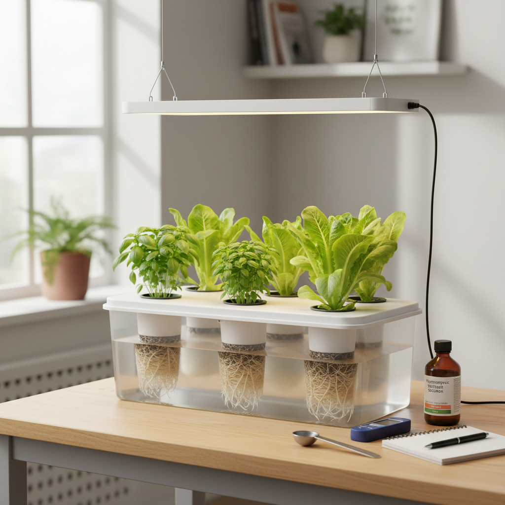 How to Build an Indoor Hydroponic Garden: A Beginner-Friendly Step-by-Step Guide