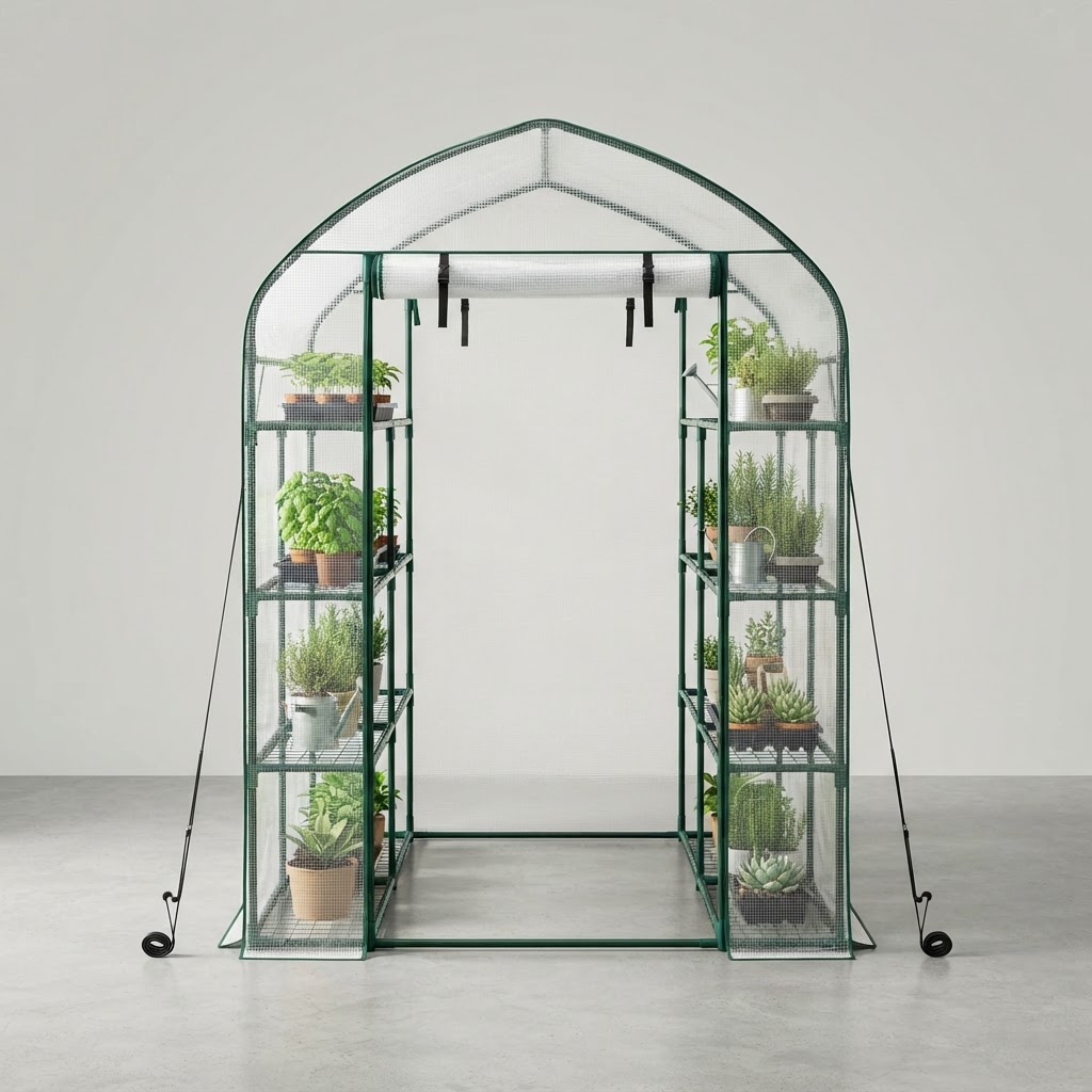 Ohuhu Walk-In Greenhouse (4 Tier 6 Shelf)