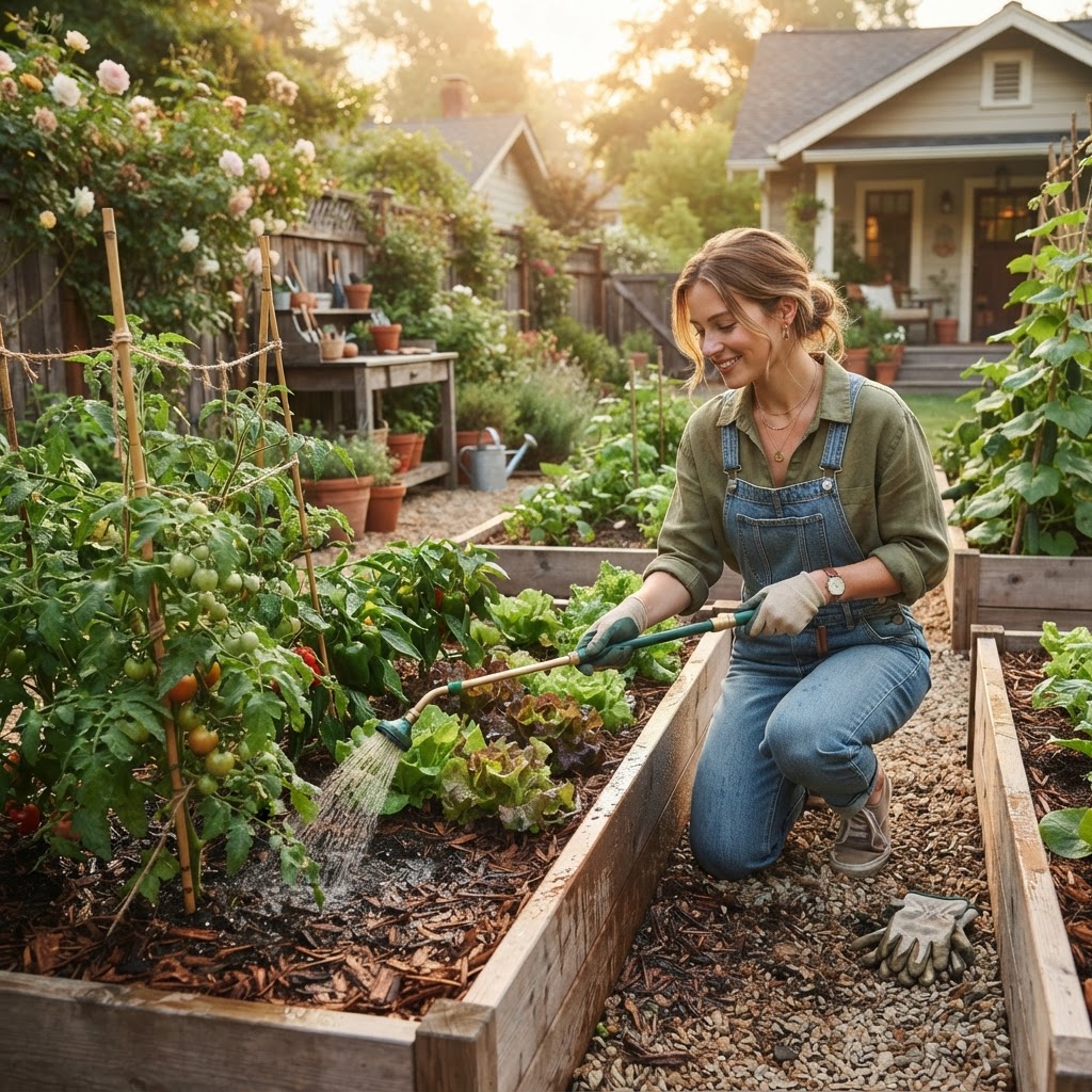 How to Water Raised Bed Gardens Correctly: A Beginner-Friendly Guide