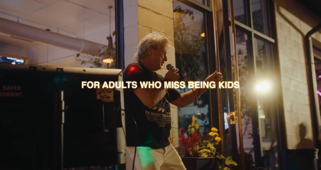 For adults who miss being kids