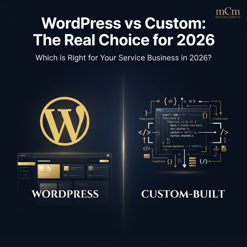 WordPress vs Custom-Built: Which is Right for Your Service Business in 2026?